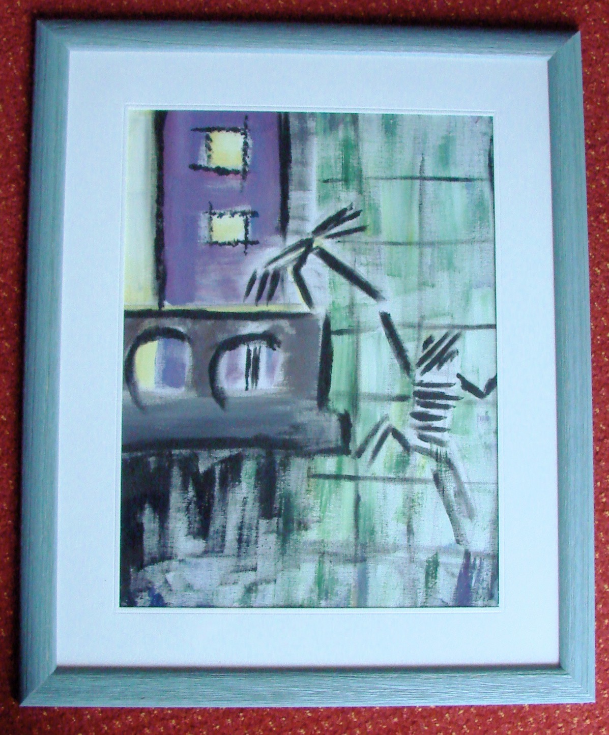 Original artwork titled Modern R&J by Kris Oliver