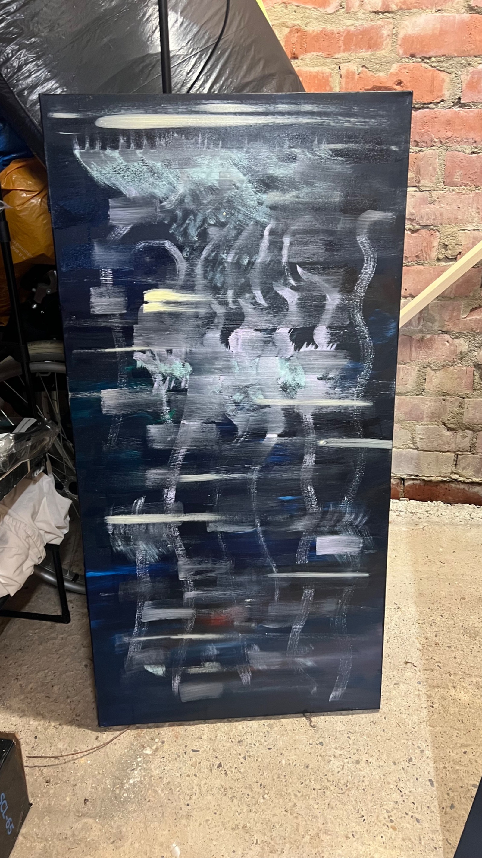 Original artwork titled Storm before by Kris Oliver