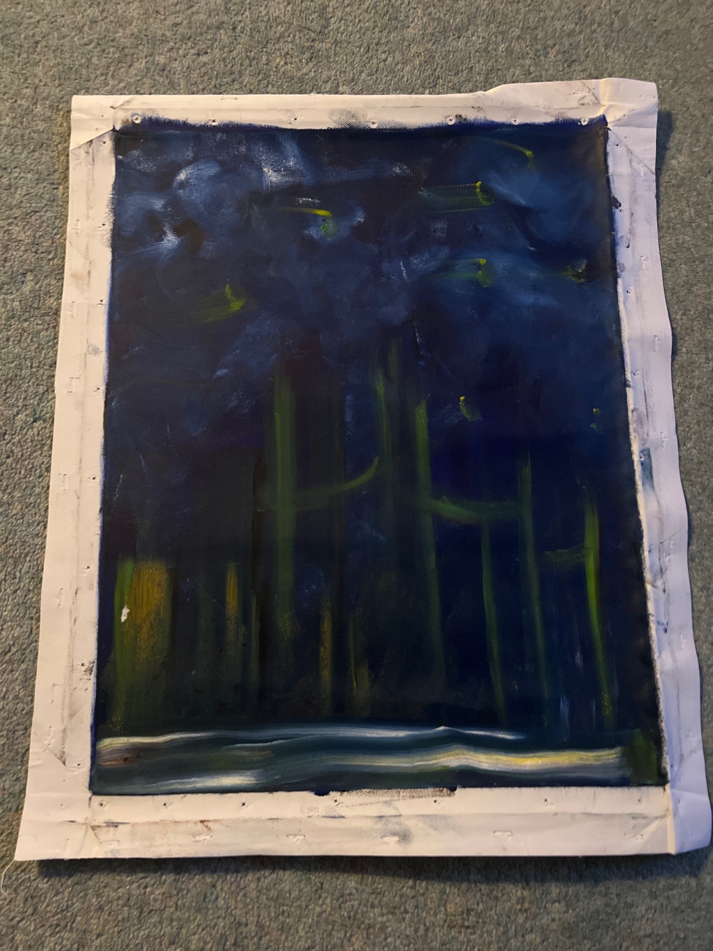 Original artwork titled Urban futures by Kris Oliver