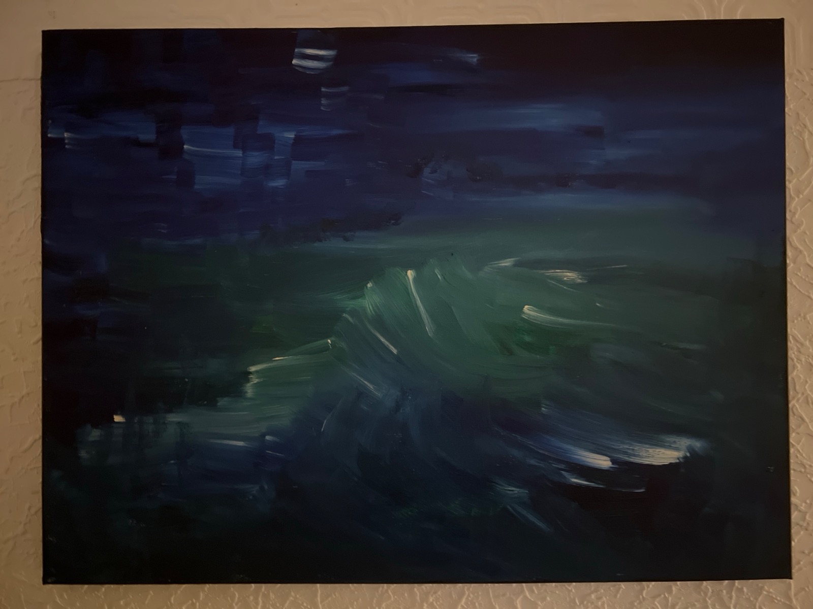 Original artwork titled Forgotten Lighthouse by Kris Oliver