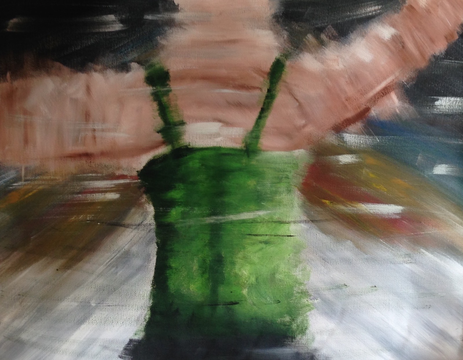 Original artwork titled Pirouette  by Kris Oliver