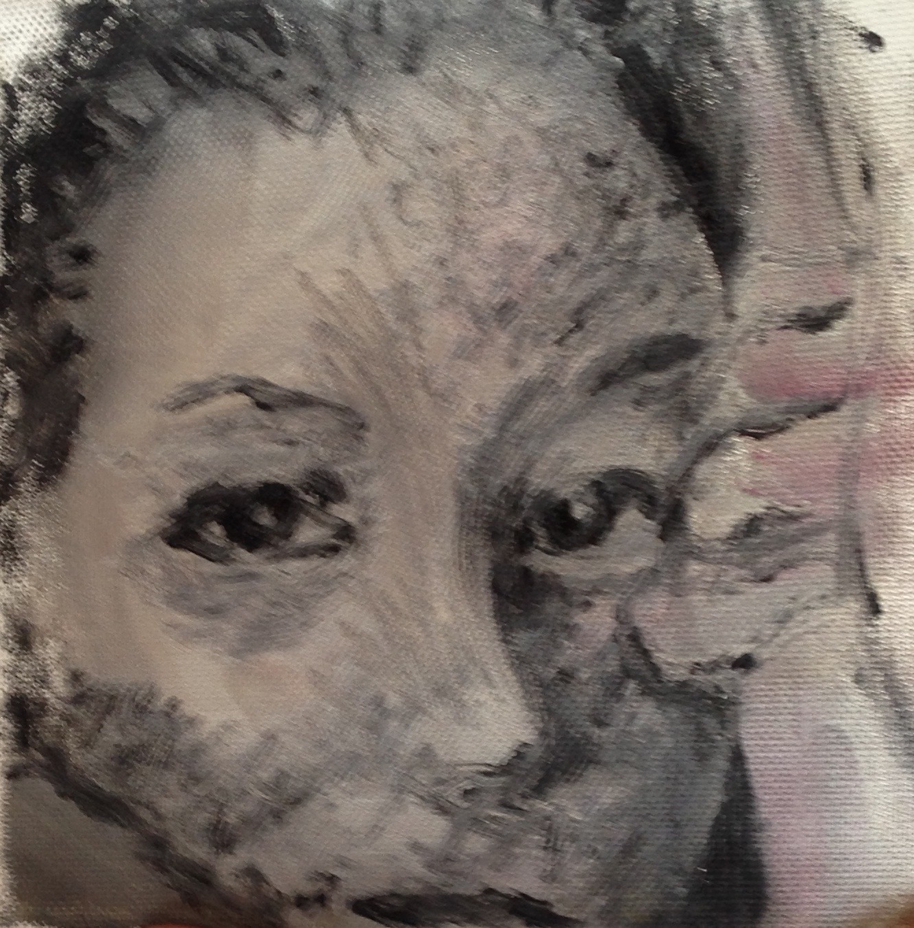 Original artwork titled Morning eyes by Kris Oliver