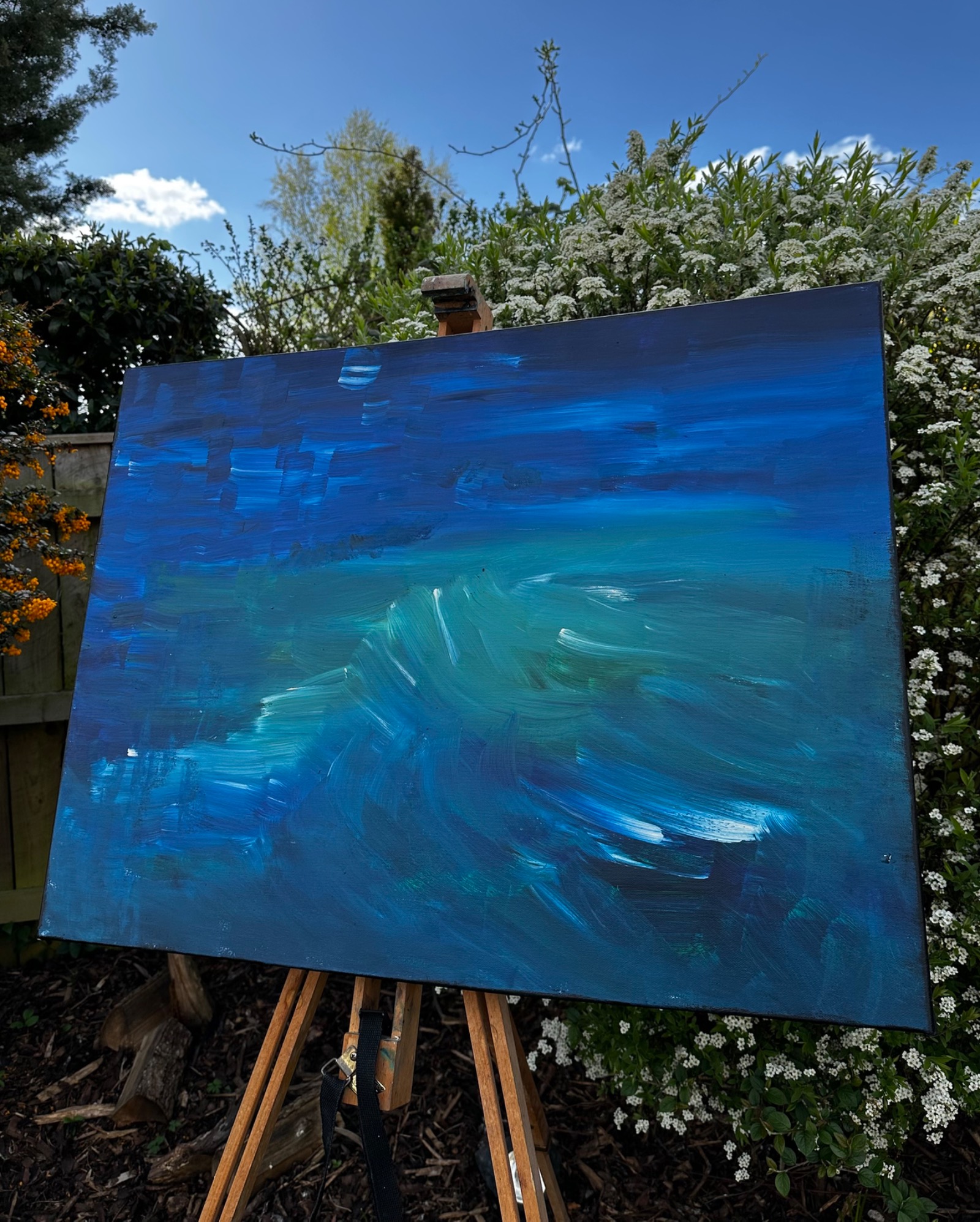 Original artwork titled Forgotten Lighthouse by Kris Oliver